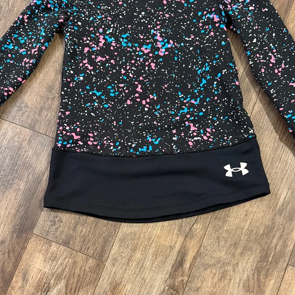 Under Armour Kids' Multicolor Splatter Long Sleeve Tee